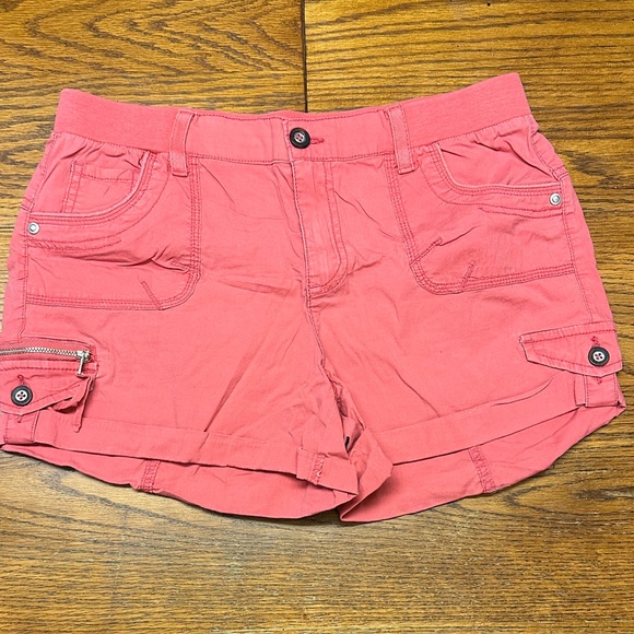 Maurices Pants - Maurices Pink Cargo Shorts for Women